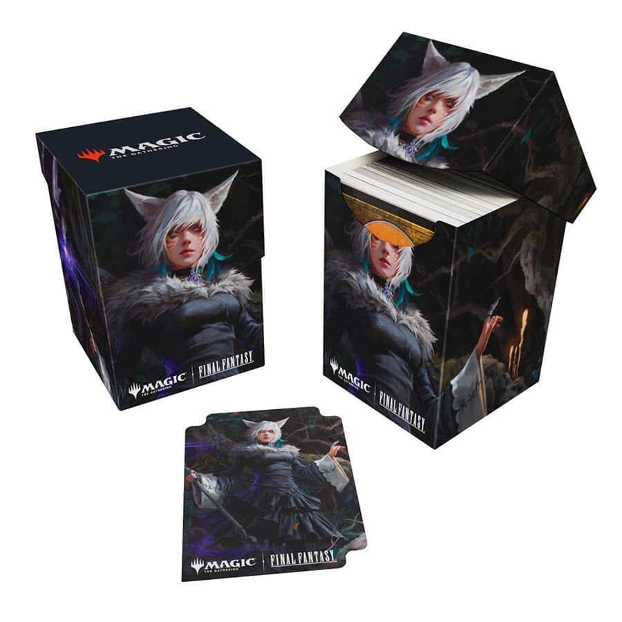 Final Fantasy Ultra Pro Commander Legends Deck Box & Sleeves Combo -  Rebbec, Architect Of Ascension MTG Deck Box