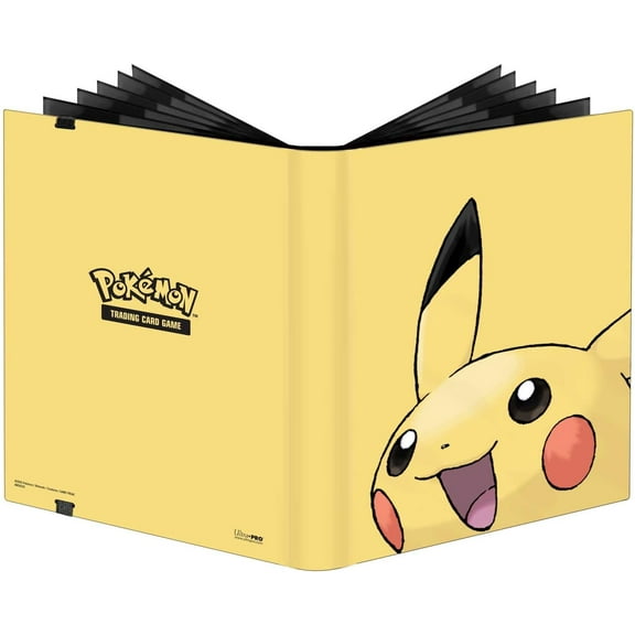 Ultra Pro Pokemon Supplies - 9-Pocket PRO Binder - PIKACHU (Holds 360 Cards)