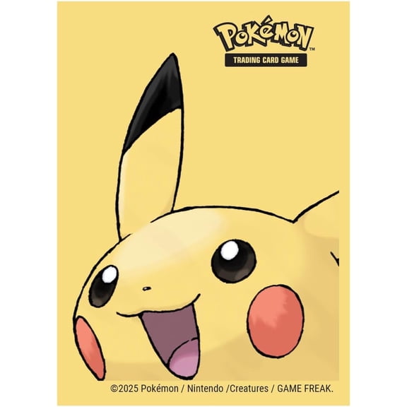 Ultra PRO - 2025 Pikachu Edition 65ct. Deck Protector Sleeves for Pokmon Cards & Standard Size Cards, Protect Your Gaming Cards and Collectible Cards