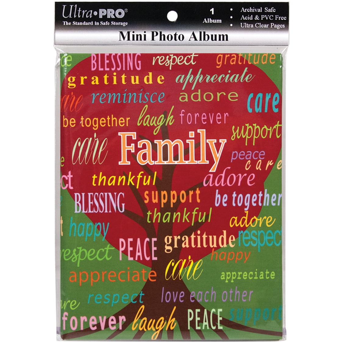 Ultra PRO Family Theme 4x6 Mini Photo Album 4x6