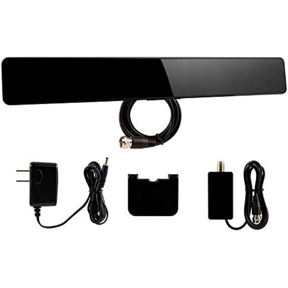 Ultra PRO Indoor TV Antenna With Amplifier Signal Booster, With 50 Miles Reception Range, New