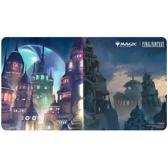 Ultra PRO - Final Fantasy x Universes Beyond Zanarkand, Ancient Metropolis Playmat for Magic: The Gathering | Card Game Playmat, Final Fantasy Collectibles, Desk Mat Mousepad