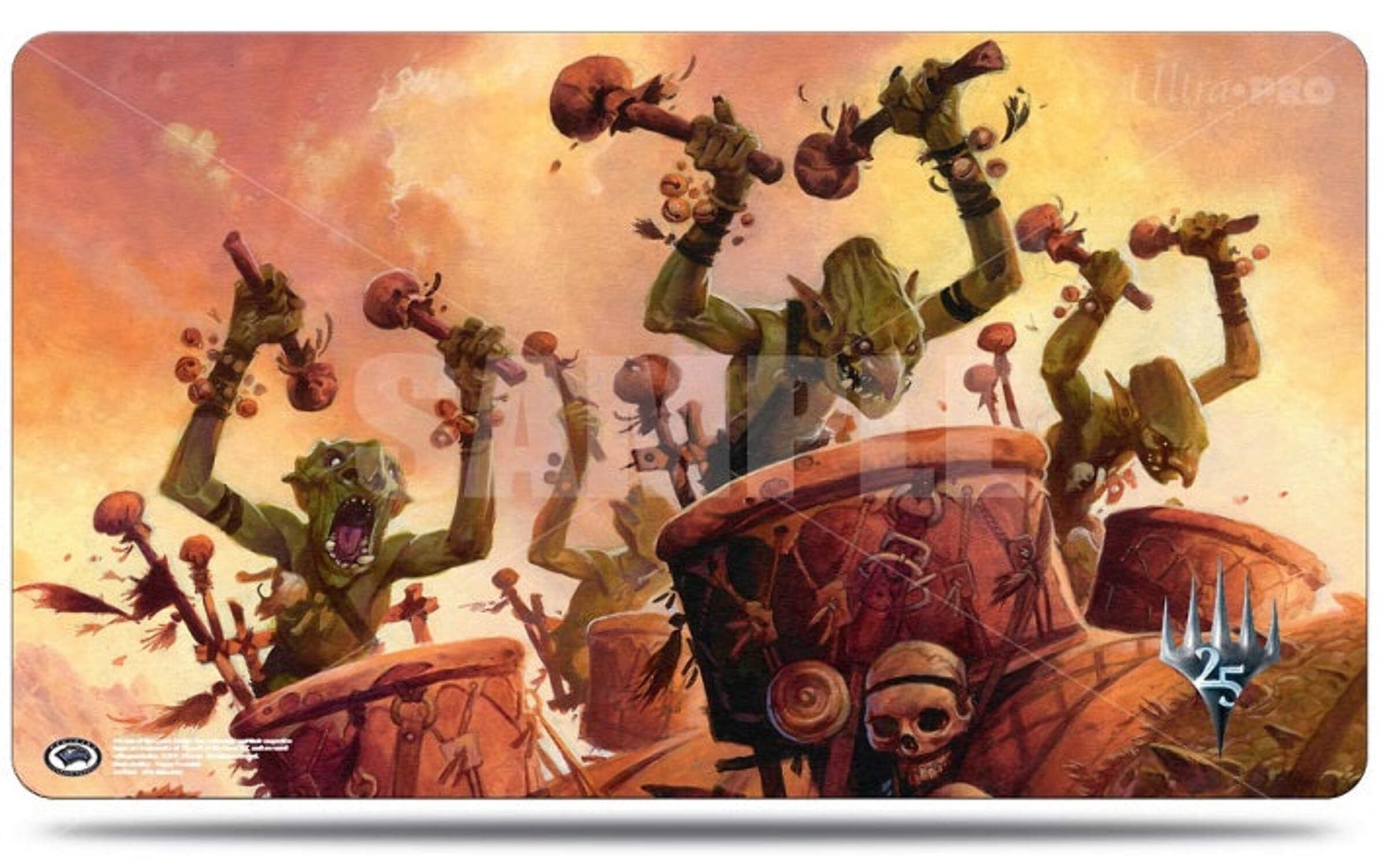 MTG プレイマット plyamat ゴブリンultra pro Ultra PRO: Playmat - Masters 25 (Goblin War Drums) - Walmart.com
