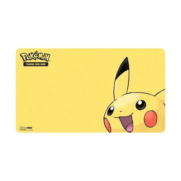 Ultra PRO Pokmon Pikachu 2025 Playmat Yellow Premium TCG Play Mat for Pokmon Cards