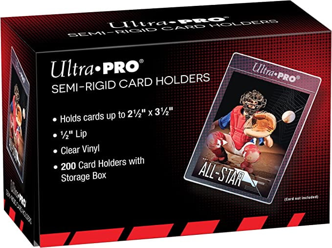 Ultra PRO Semi-Rigid 1/2 Lip Sleeves 200ct 