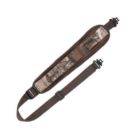 Allen Company Ultra Padded Stretch Rifle Sling with Swivels, Realtree Edge