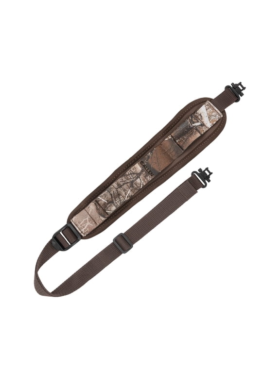 Ultra Padded Stretch Rifle Sling with Swivels, Realtree Edge