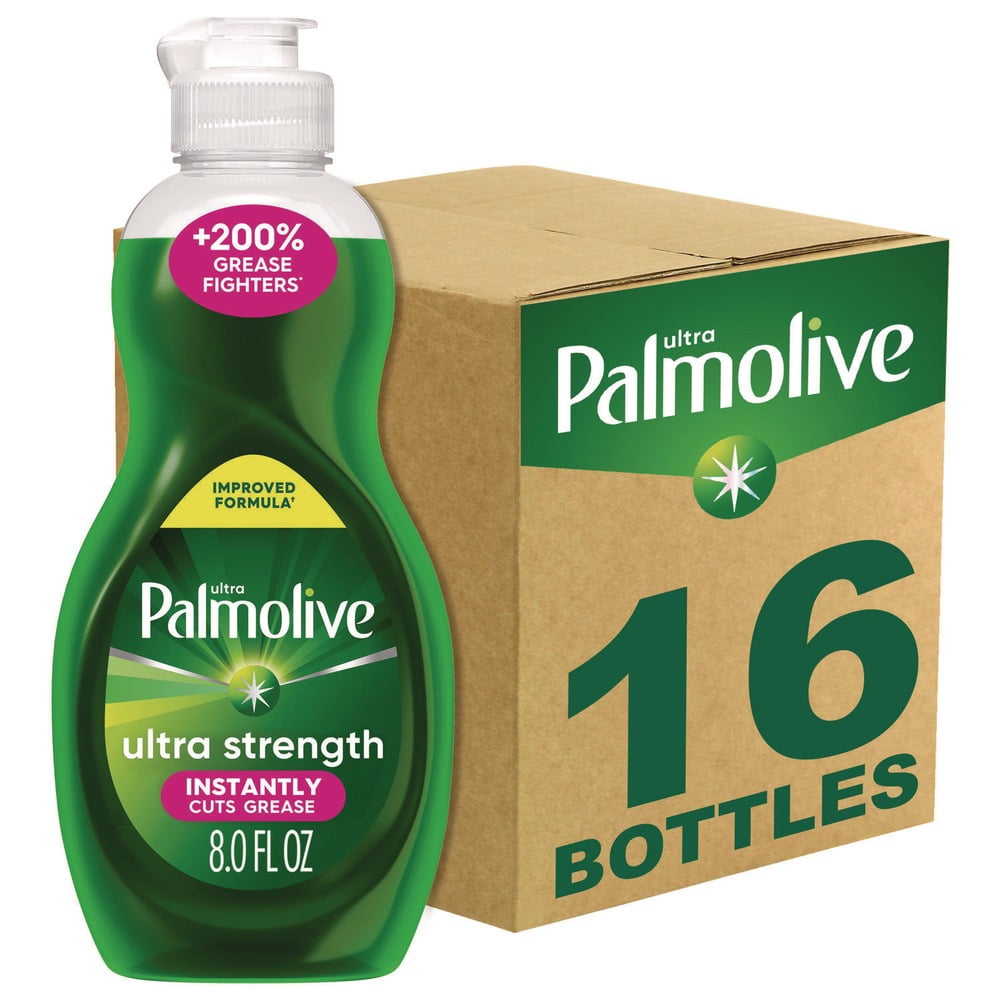 8 oz. Bottle Dishwashing Liquid - Fresh Scent (16/Carton)