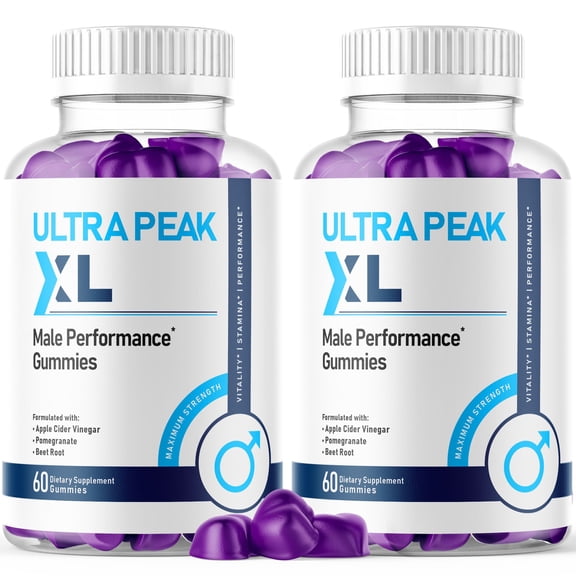 Ultra Peak XL Gummies Advanced Formula All Natural Vitamin Supplement UltraPeak XL 120 Gummies