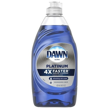 Ultra Platinum Refreshing Rain Scent Liquid Dish Soap 14.6 oz (Pack of 5)