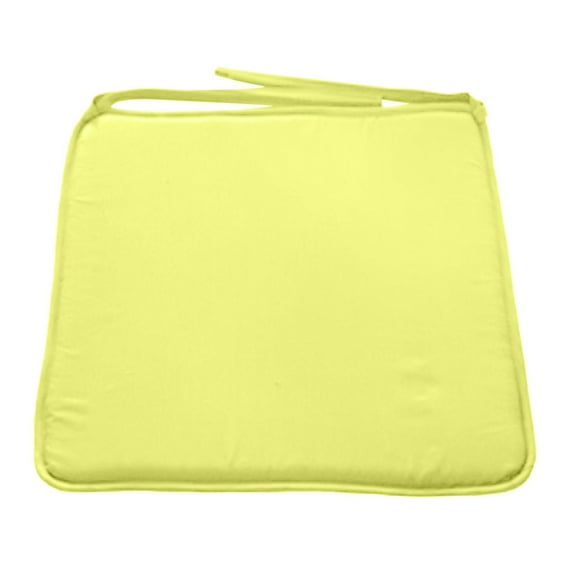 Ultra-Plush 16X16 Inch Seat Cushion for Office Chair, Car, Floor & Tatami – High-Density Foam Pad , Machine Washable Cover, Supportive Comfort for Desk, Sofa, Wheelchair Or Meditation Use(Yellow 5Cm)