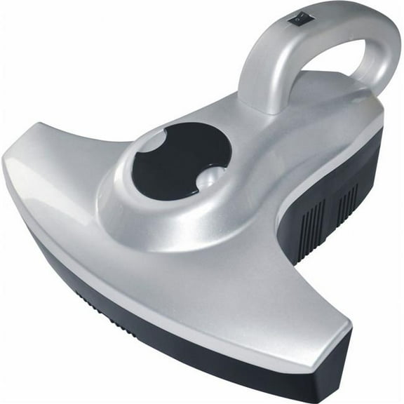 Ultra Portable Handheld Vacuum Cleaner UV Light for Mattress & Bedding Removes Dust Mites, Siler