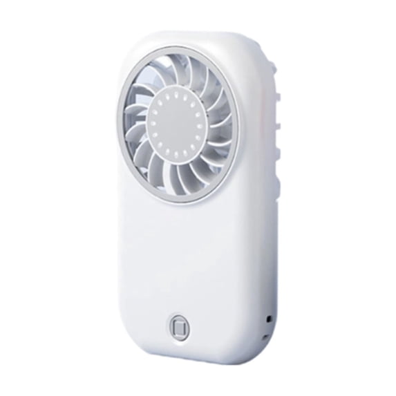 Ultra Portable Mini USB Fan, Rechargeable, 5 Speed Levels, For Outdoor Travel Desk, Compact Lightweight Summer Cooling Fan