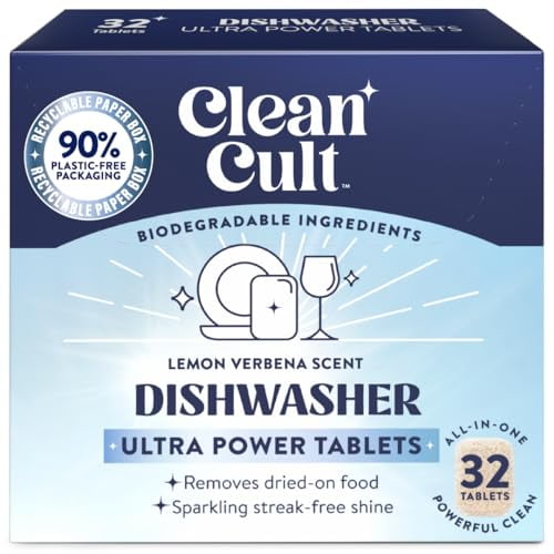 Ultra Power Dishwasher Tablets, Sparkling Streak Free Shine in One