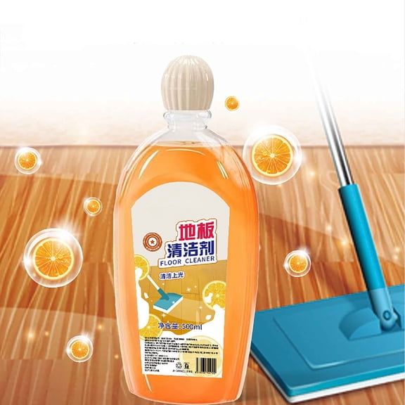 Ultra Powerful Floor Cleaner, Floor Cleaner for Mopping Ceramic Tiles, Versatile All Purpose Cleaner with Fast Drying Shine 500ml
