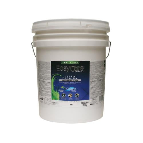 Ultra Premium Interior Latex Paint & Primer, Neutral Base Semi-Gloss, 5 Gallons