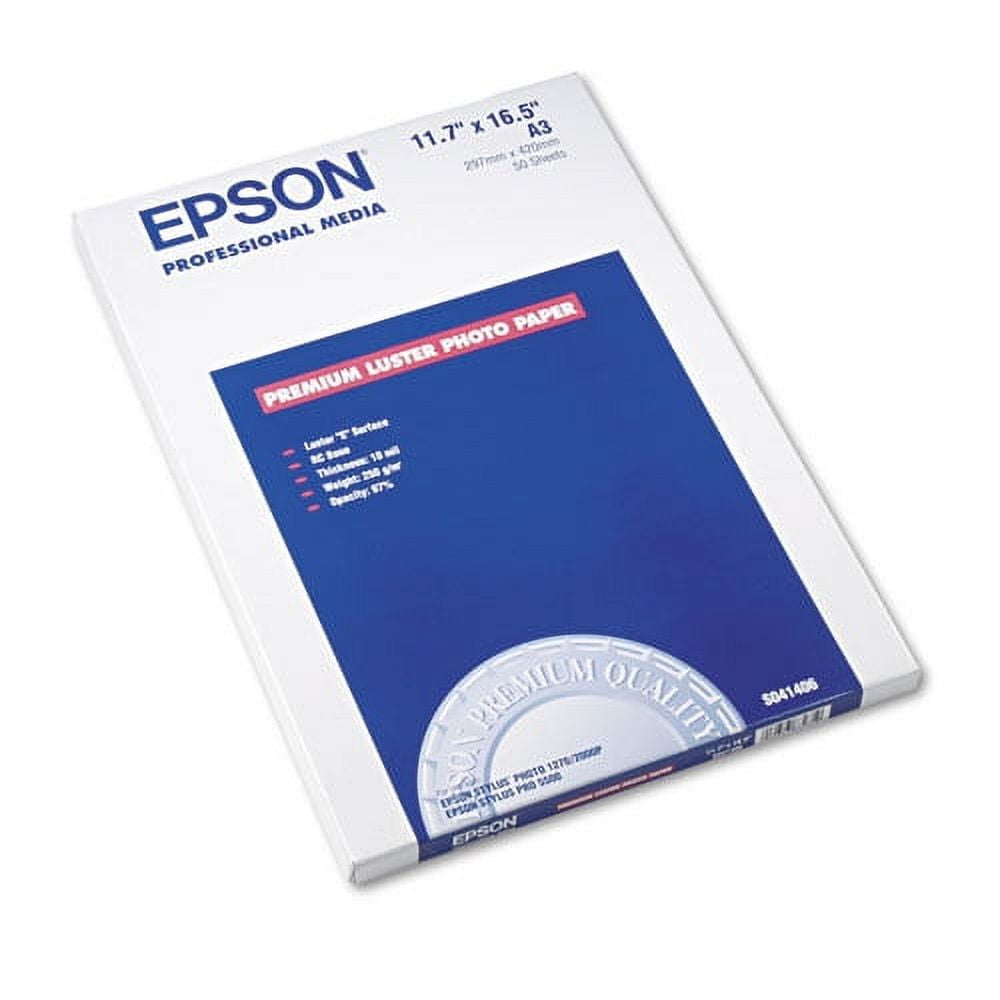 Premium Luster Photo Paper, 10 mil, 13 Premium Luster Photo Paper, 10 mil, 13