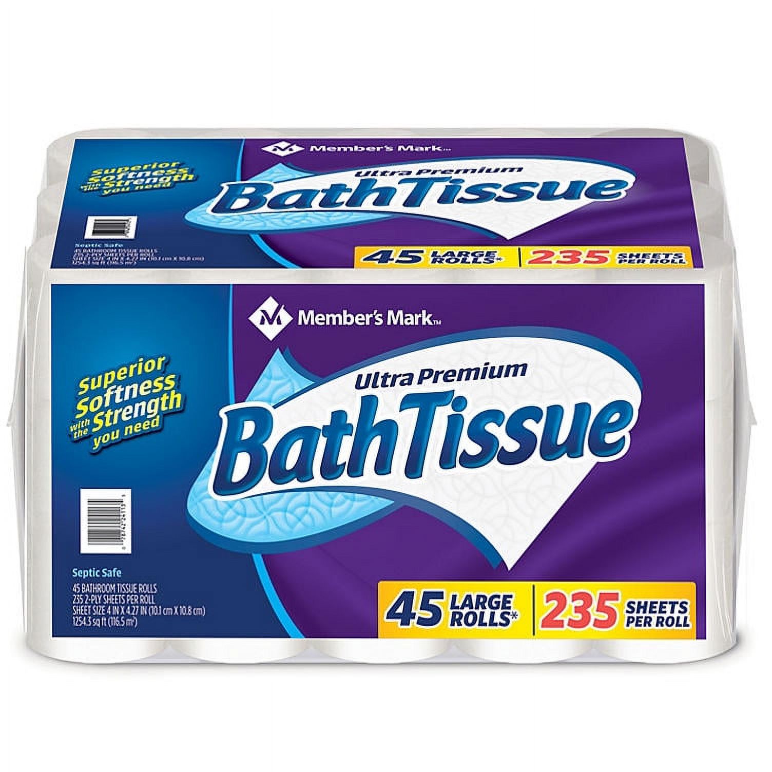 Members mark bath tissue