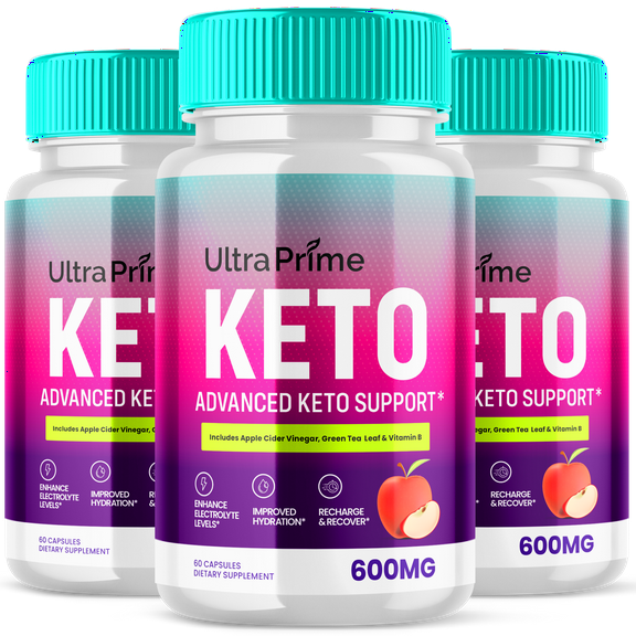Ultra Prime Keto Pills Maximum Strength Weight Management Supplement 180 Capsules