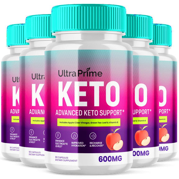 Ultra Prime Keto Pills Maximum Strength Weight Management Supplement 300 Capsules