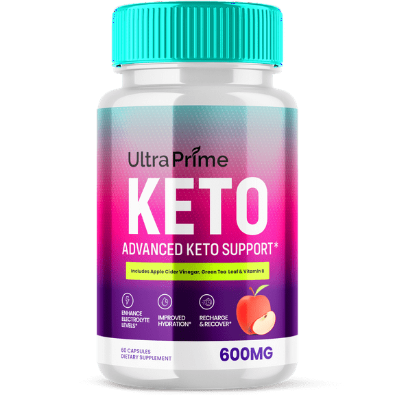 Ultra Prime Keto Pills Maximum Strength Weight Management Supplement 60 Capsules