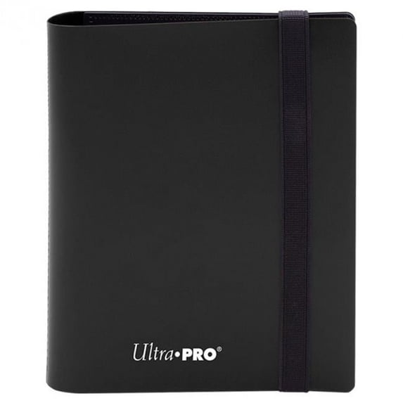 Ultra Pro 2 Pocket Pro Eclipse Binder, Jet Black