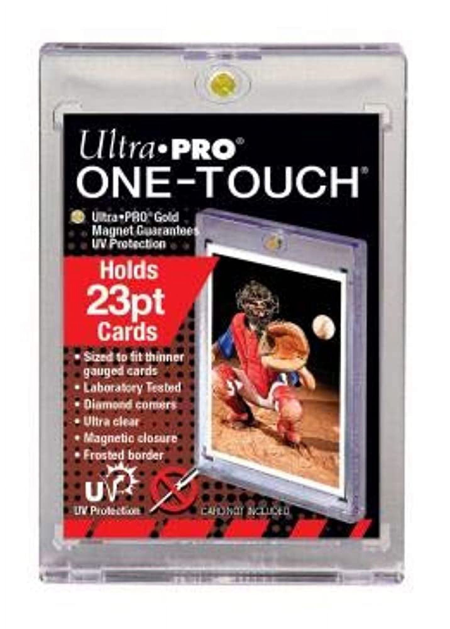 one touch card binder Graded Slab (Holds 36 Slabs) PTC Collectibles clear materials with UV blocking additives Single 35pt ONE-TOUCH Edge -