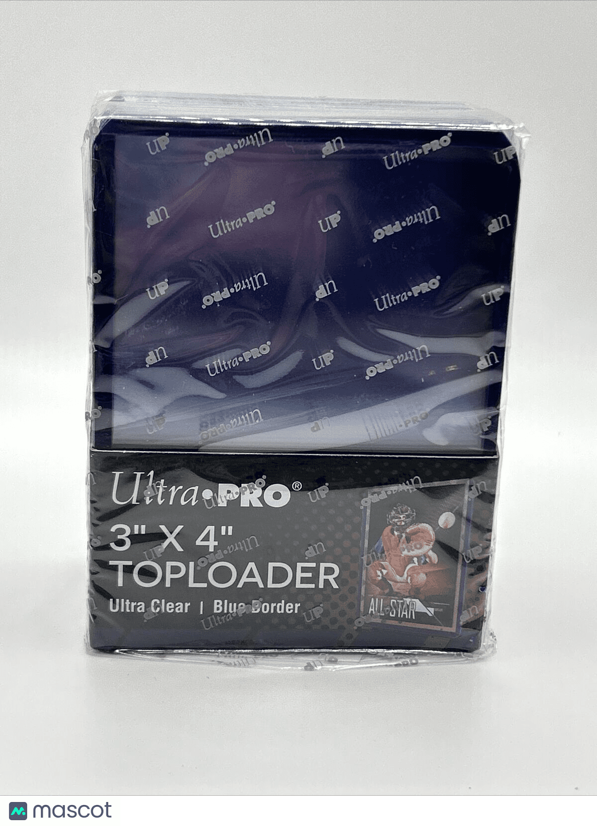 Ultra Pro 3X4 BLUE BORDER Toploaders 35pt 1 Pack of 25 for Standard ...