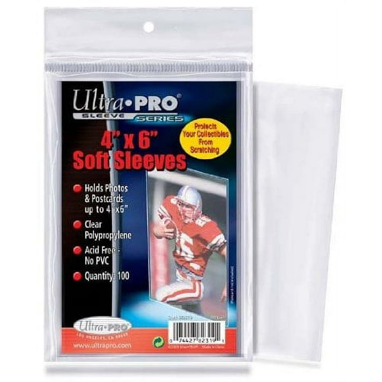 10,000 Pro-Safe NEW Standard Size Clear Card Sleeves 2 5/8 x 3 5/8(67mm x  94mm)