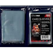 Ultra Pro 5 (Five) Pack Lot of 100 Soft Sleeves/Penny Sleeve for Baseball Cards & Other Sports Cards