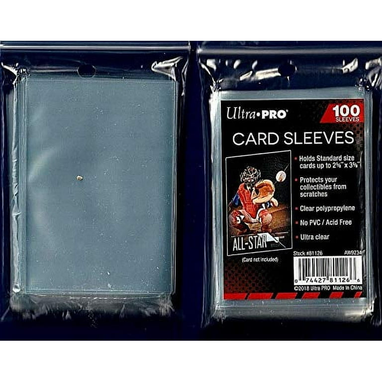 Card Sleeves Ultra Pro 100 st