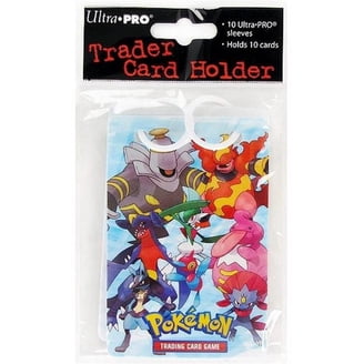 pokemon card holder walmart Amazon.com: Guacalloon Binder For Card, 4-Pocket Sleeves, 550 Cards : Toys & Games black and not easy to break Amazon.com: Pokemon Card Binder Card