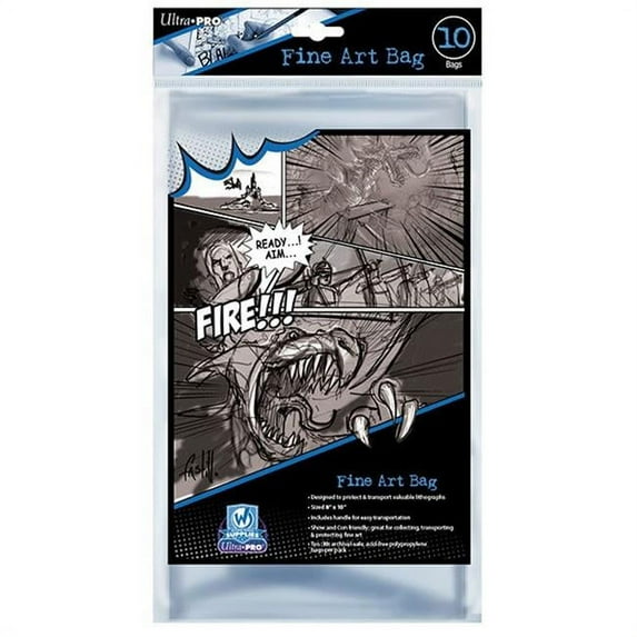 Ultra PRO: Comic Bags - Fine Art (10ct)