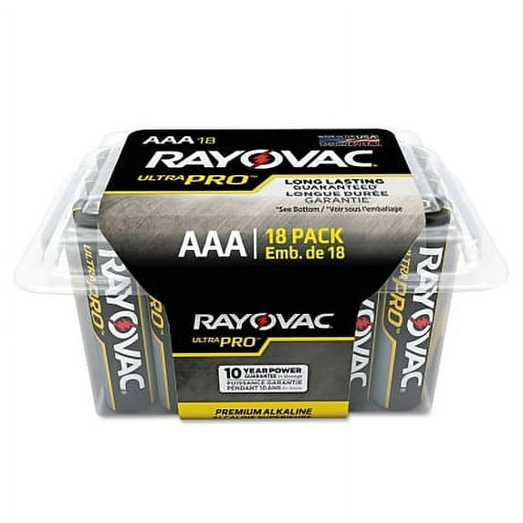 Ultra Pro Alkaline Reclosable Batteries, Aaa | Bundle of 5 Packs