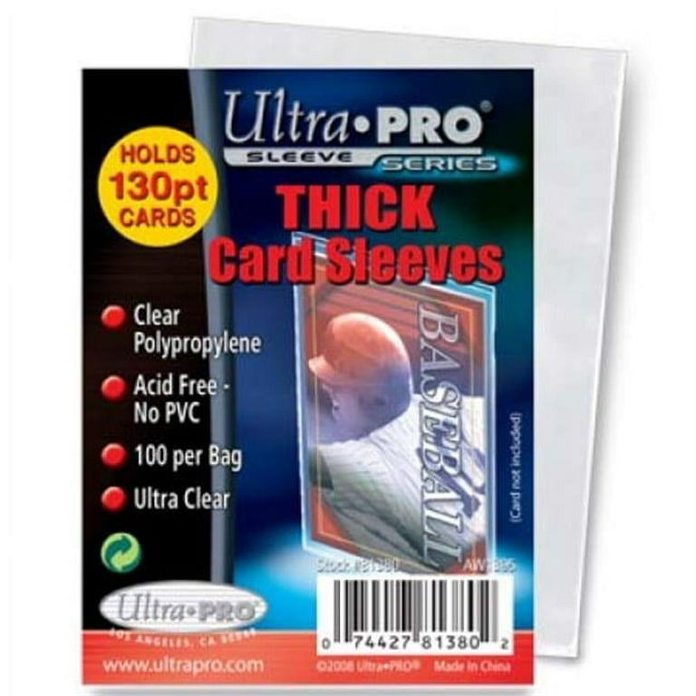 thick card sleeve Beckett Shield Thick Card Sleeves main image 1