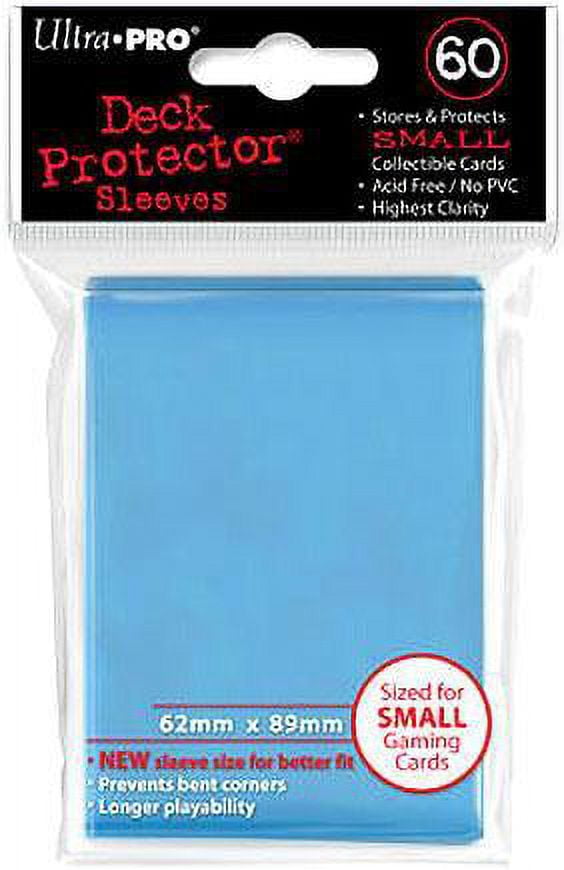Ultra Pro Card Supplies Deck Protector Light Blue Small Card