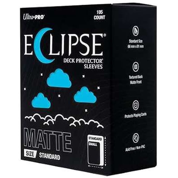 Card Supplies Eclipse Matte Sky Blue Card Sleeves