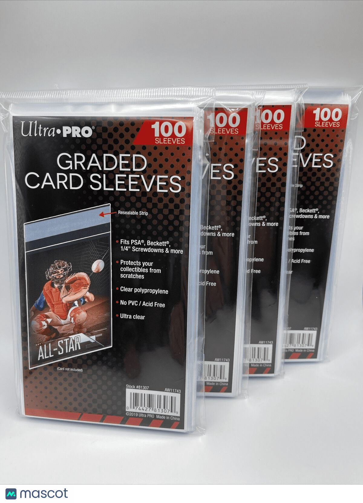 graded card sleeves ultra pro Amazon.com: Ultra Pro Card Supplies PSA Graded Standard Card Sleeves [100  Count] : Toys & Games