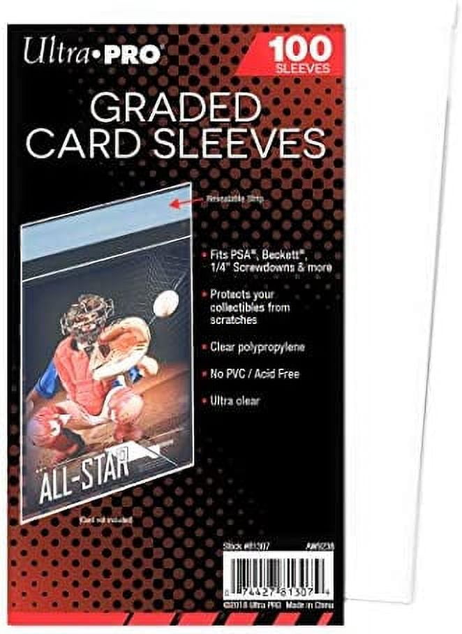 Ultra Pro PSA Graded Card Sleeves (100ct)