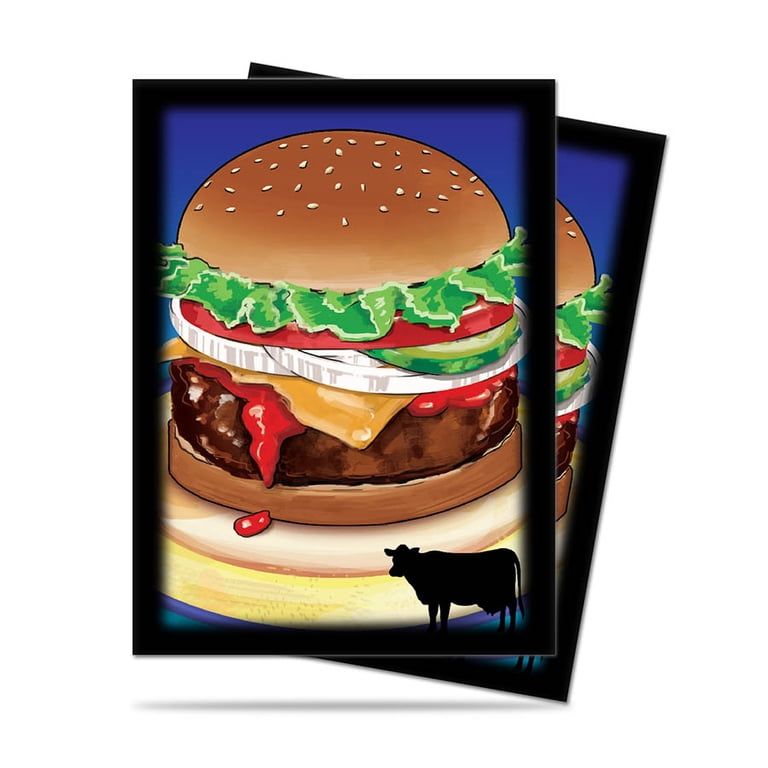 food card sleeves MTG Food Card Sleeves, Yaoyoufood Burger TCG Sleeves, Matte or Foil, Gamer  Gifts