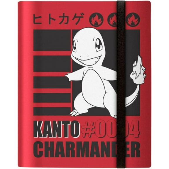 Ultra Pro Pokemon Supplies - 9-Pocket PRO Binder - CHARMANDER (Holds 360 Cards)