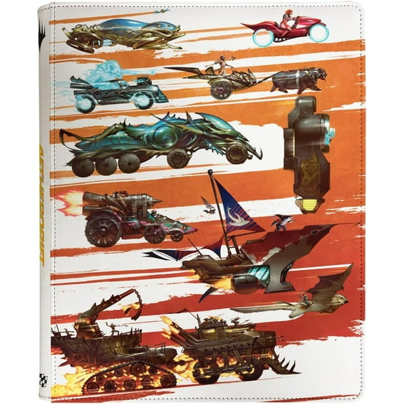 Ultra PRO: 9-Pocket Premium Zippered PRO-Binder - Aetherdrift (Set Symbol: Finish Line Bundle Key Art)