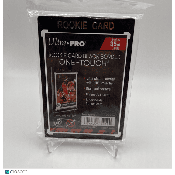 Ultra Pro One-Touch Black Border 35pt Point ROOKIE Magnetic Holder UV Protection