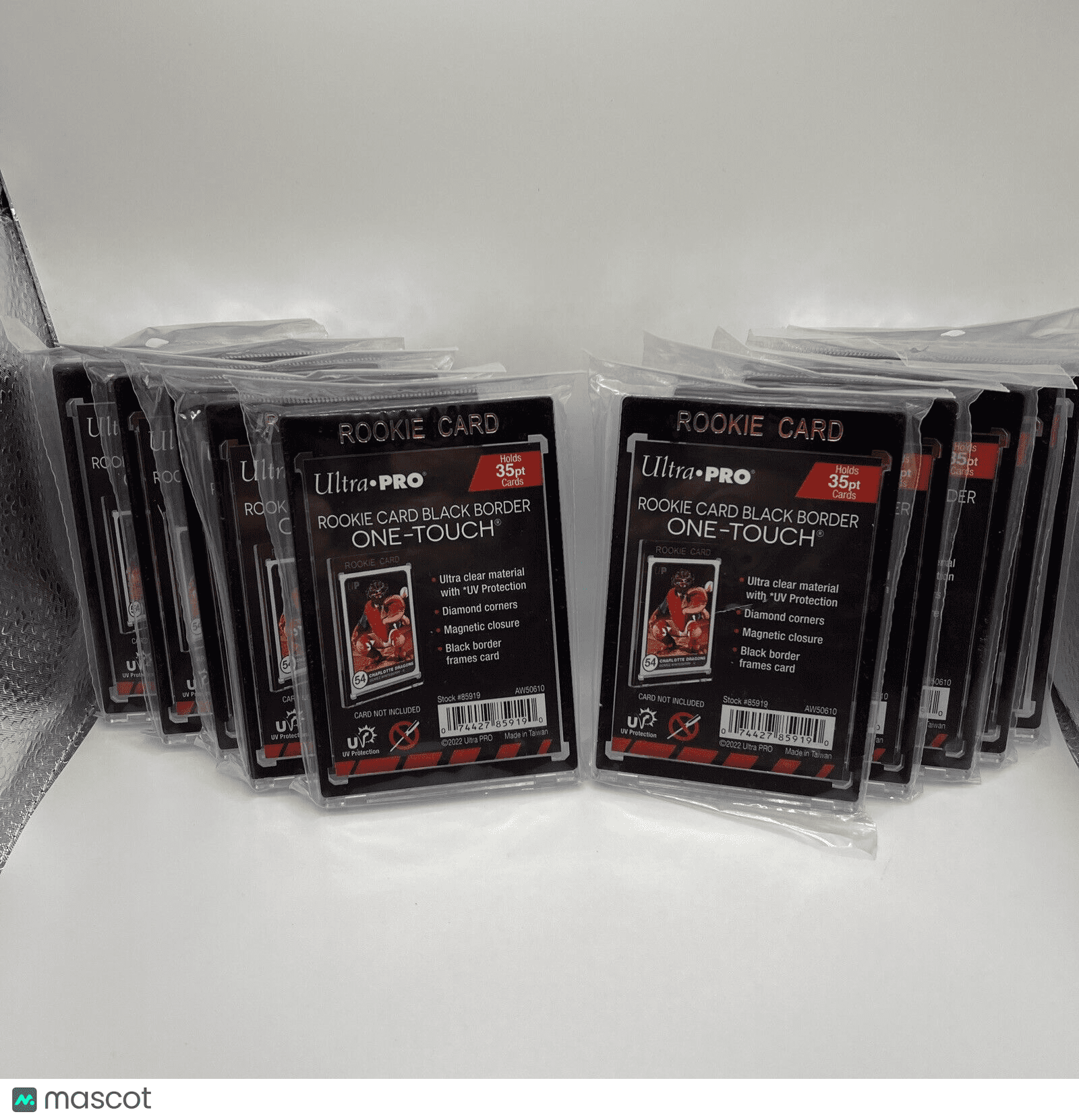 Ultra Pro One-Touch Black Border 35pt Point ROOKIE Magnetic Holder, lot ...
