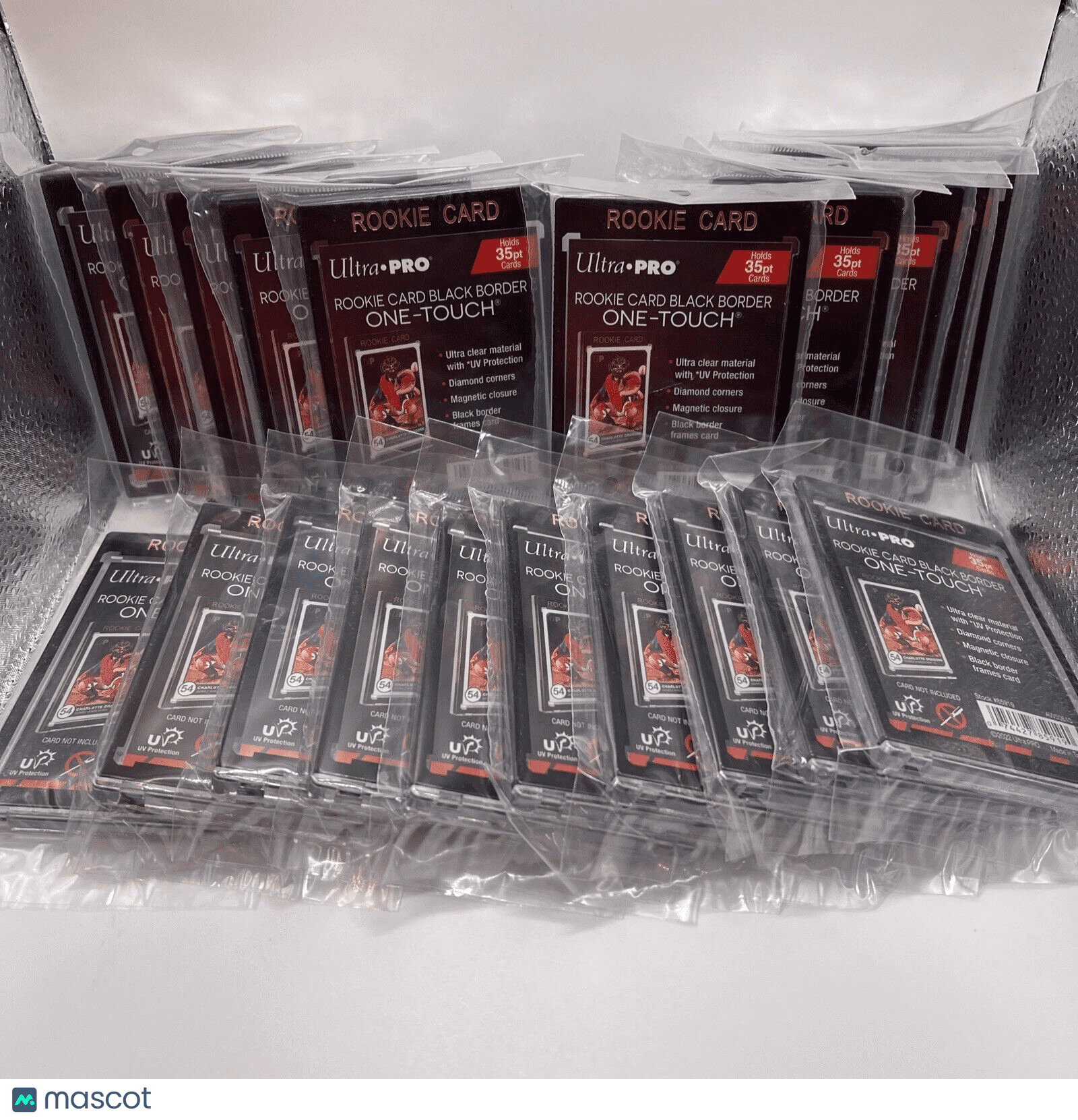 Ultra Pro One-Touch Black Border 35pt Point ROOKIE Magnetic Holder, lot ...