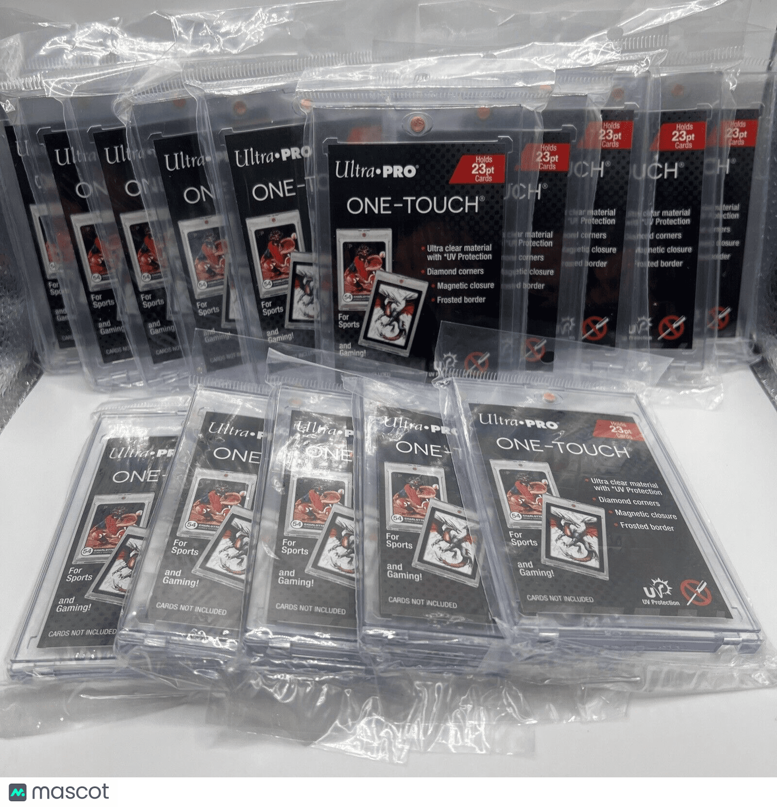 magnetic card holder pokemon Ultra Pro - Single 35 Pt ONE-TOUCH Edge TOUCH printed magnetic storage and display for standard size Pokémon cards (2 ⅝ in Ultra Pro - Booster Pack