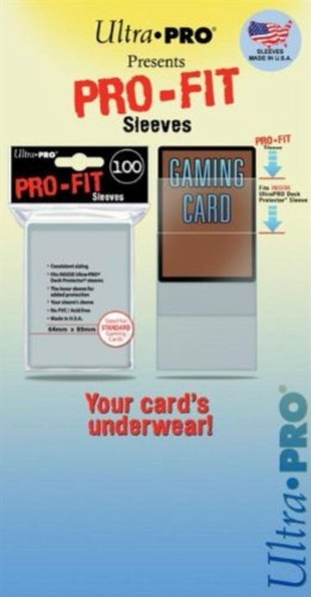 Protège-cartes Uni Ultra Pro - 100 Sleeves Standard Soft Transparent