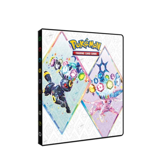 Ultra Pro Pokemon 4-Pocket Portfolio - PRISMATIC EVOLUTIONS (80 Cards & 4 Oversize)