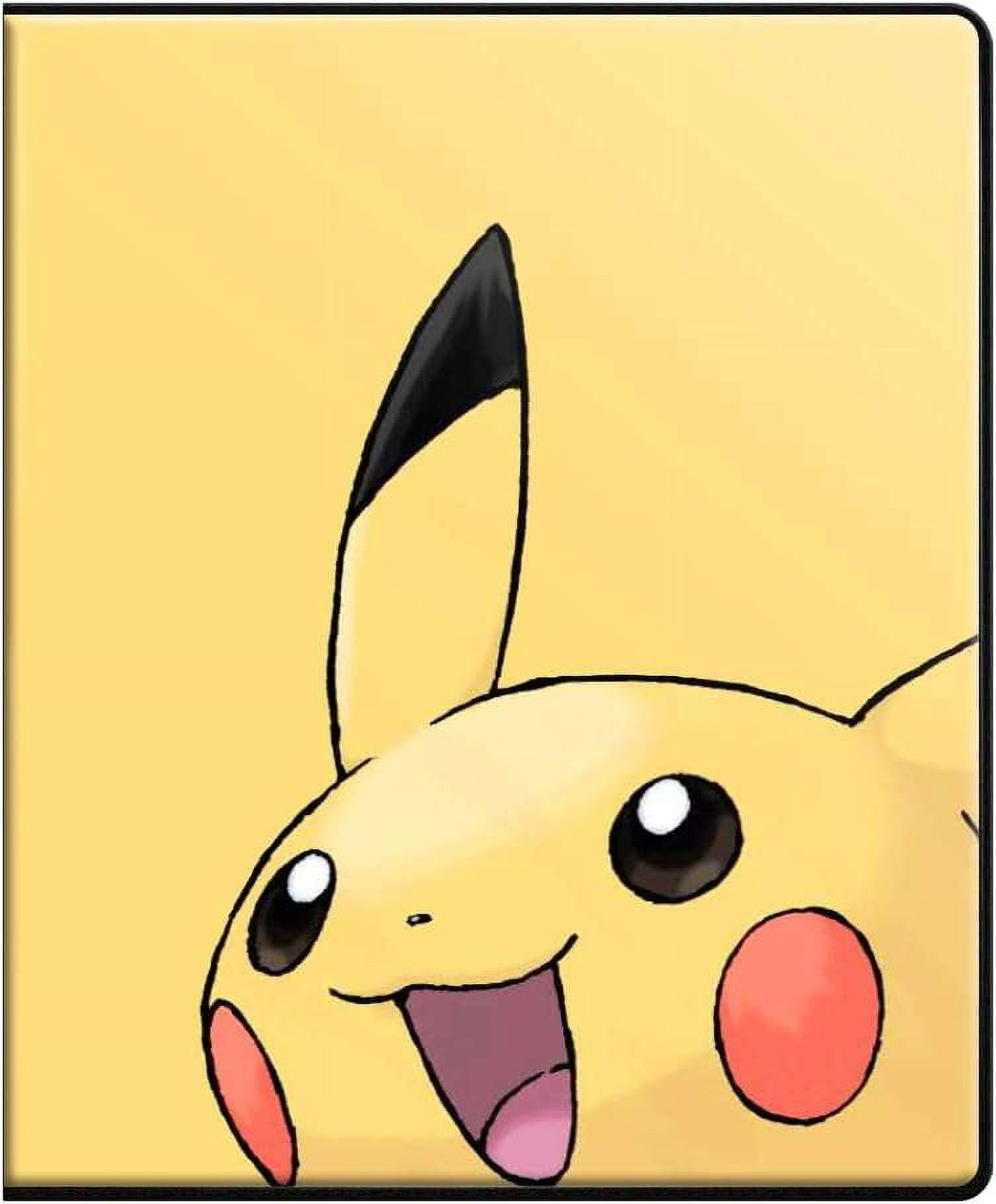 Pikachu Photo Ultra Pro Pokemon 4-Pocket Portfolio - Pikachu (80 Cards & 4 Oversize ...