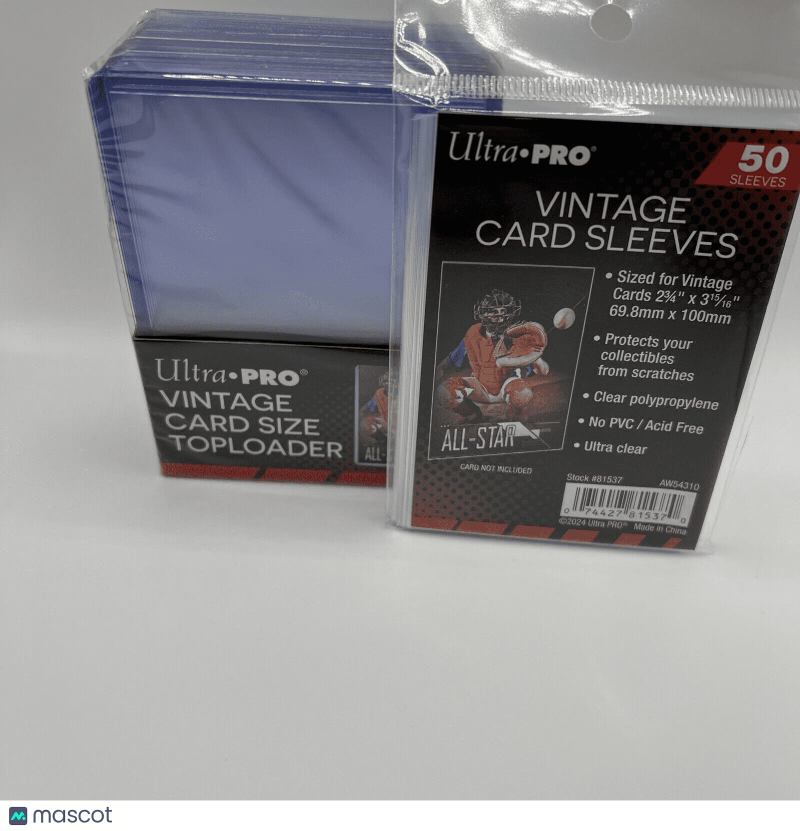 ultra pro vintage card sleeves - Sleeve and similar grading services Ultra Pro 9 Pocket Pages
